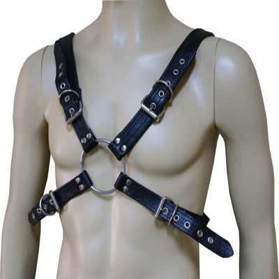 Men's Leather Chest Harness